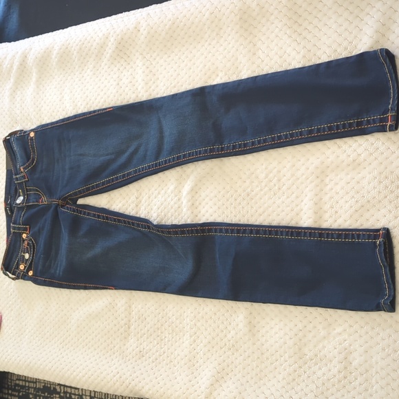 True Religion STELLA Low Rise Skinny W26 Blue Jeans - Picture 3 of 7